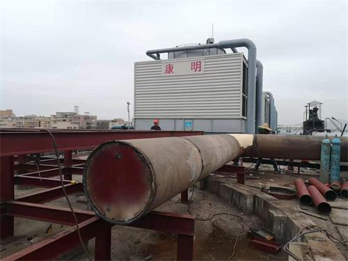方形橫流式冷卻塔的主要特點(浙江玻璃鋼方形橫流式冷卻塔)