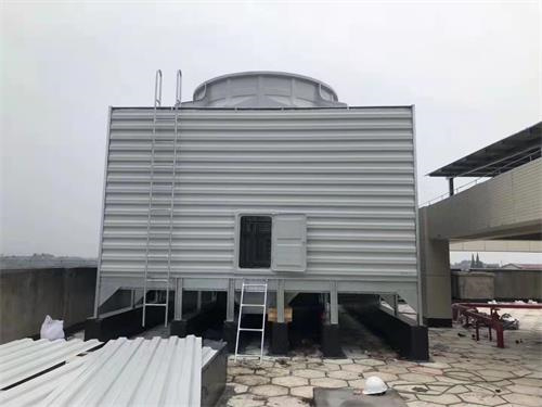 閉式冷卻塔工作原理及優缺點，你了解多少？(冷卻塔機組的工作原理圖)