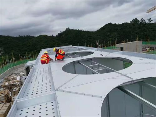 玻璃鋼冷卻塔發生破裂該如何進行預防呢(玻璃鋼冷卻