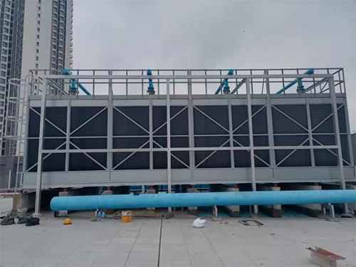 開式冷卻塔中空調(diào)循環(huán)水管道如何布置？？(開式冷卻塔原
